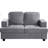 Modern Velvet Loveseat, Comfortable 2 Seater Couch With Deep Seating And High-Density Foam, Loose Back Cushions, Wide Arms, Living Room Furniture For Home, Apartment, Office-1182761814