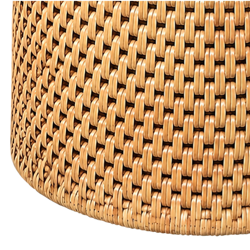 Vincenza Rattan Accent Table
