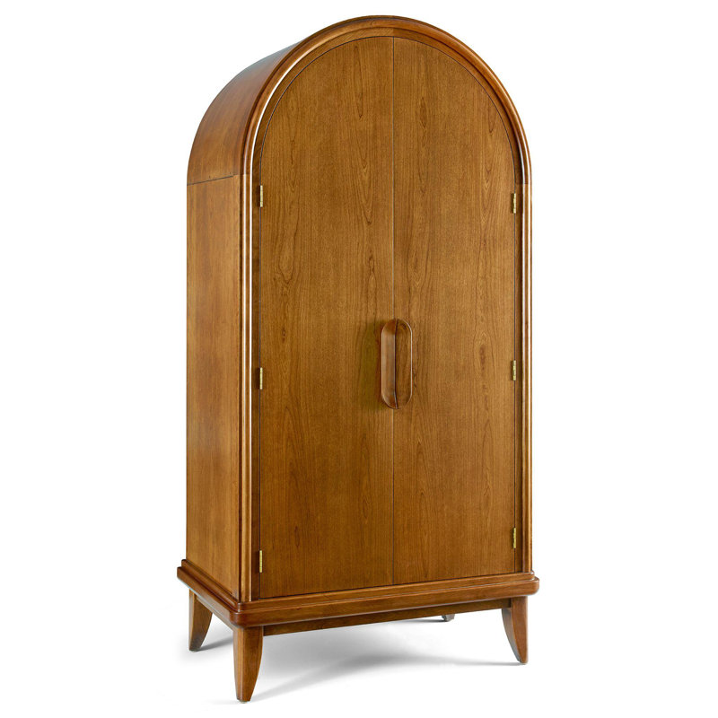 Martine Solid Wood Bar Cabinet