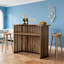 Table de bar Natural Style (sans inclure la chaise)