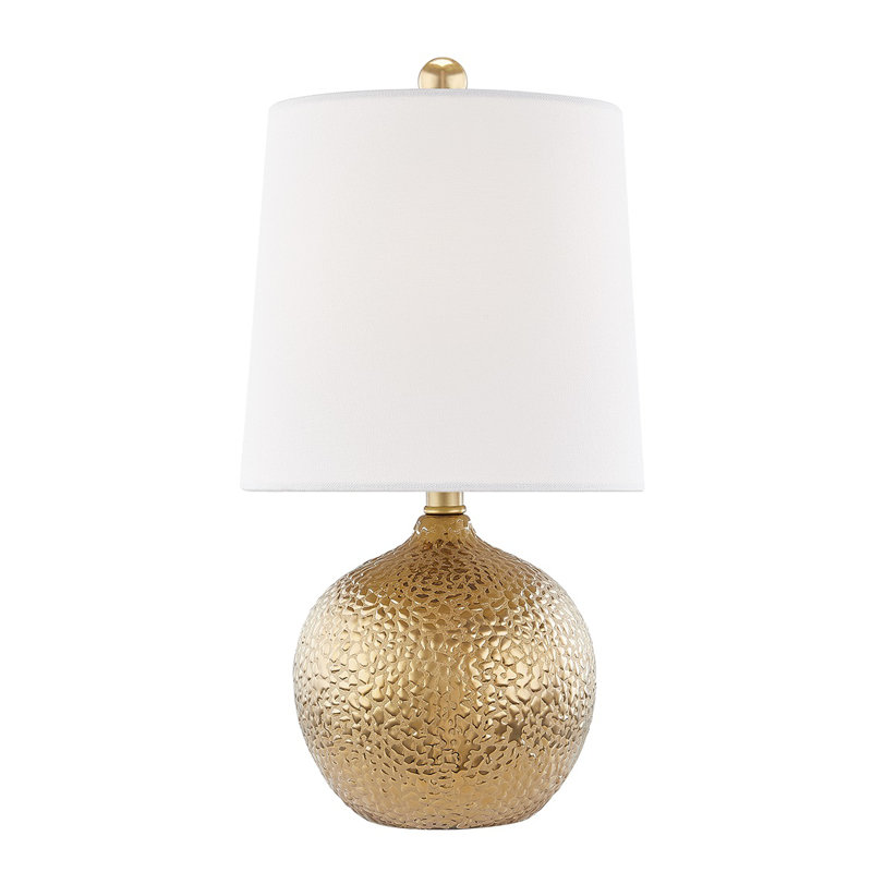 Heather 1 Light Table Lamp, Gold