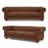 88.5'' Faux Leather Sofa-1373314218