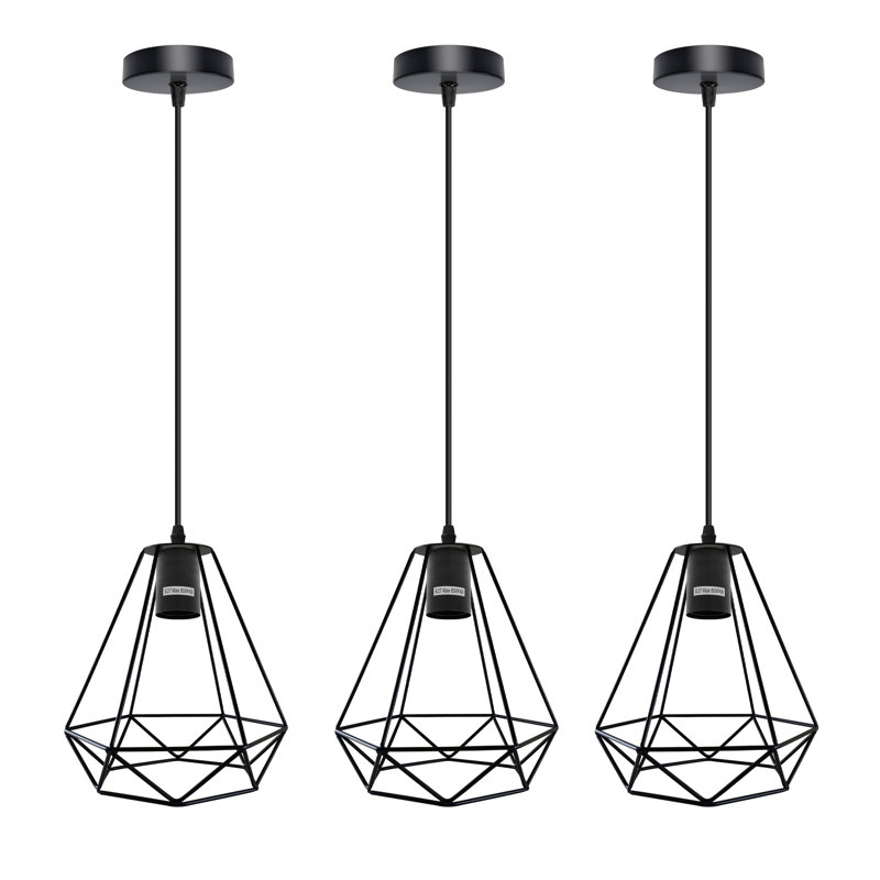 3 - Light Black Pendant