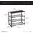 Steel Frame 4-Tier Shoe Storage Shelf