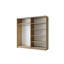 Blockus 2 Door Manufactured Wood Wardrobe-1324739396