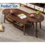 Table basse - Design minimaliste élégant avec beaucoup de rangement pour le salon et la chambre à coucher-233092298
