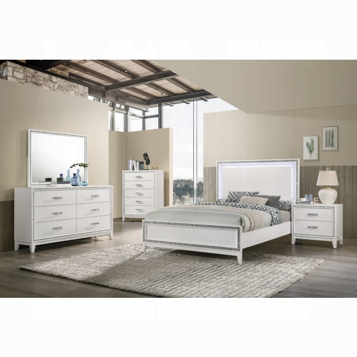 Miroir Haiden, Blanc