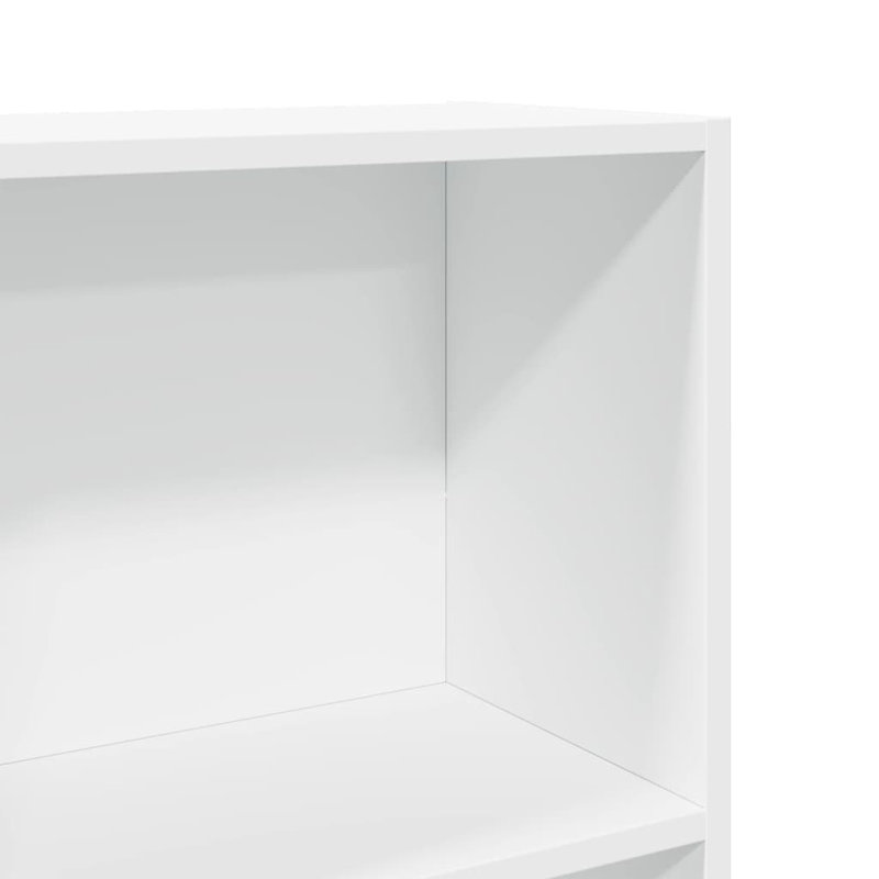 Alhambra Standard Bookcase, (4 Shelves) 143cmH x 36cmW x 30cmD, Black