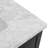 Marilena 30 " W Freestanding Standard Free Standing Single Double Single Vanity Bathroom Vanity With Carrara Marble Top-501503475