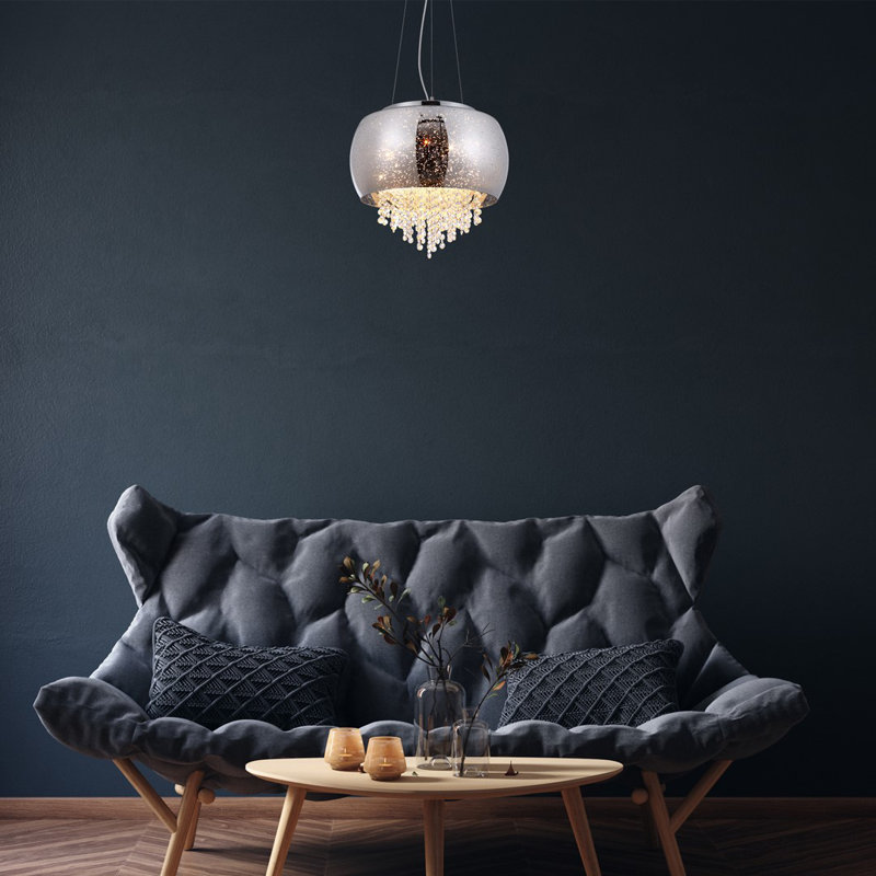 Stalvey 3 - Light Chrome Pendant