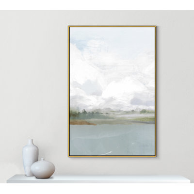 «All Shore - Floater Frame», reproduction d'art sur toile