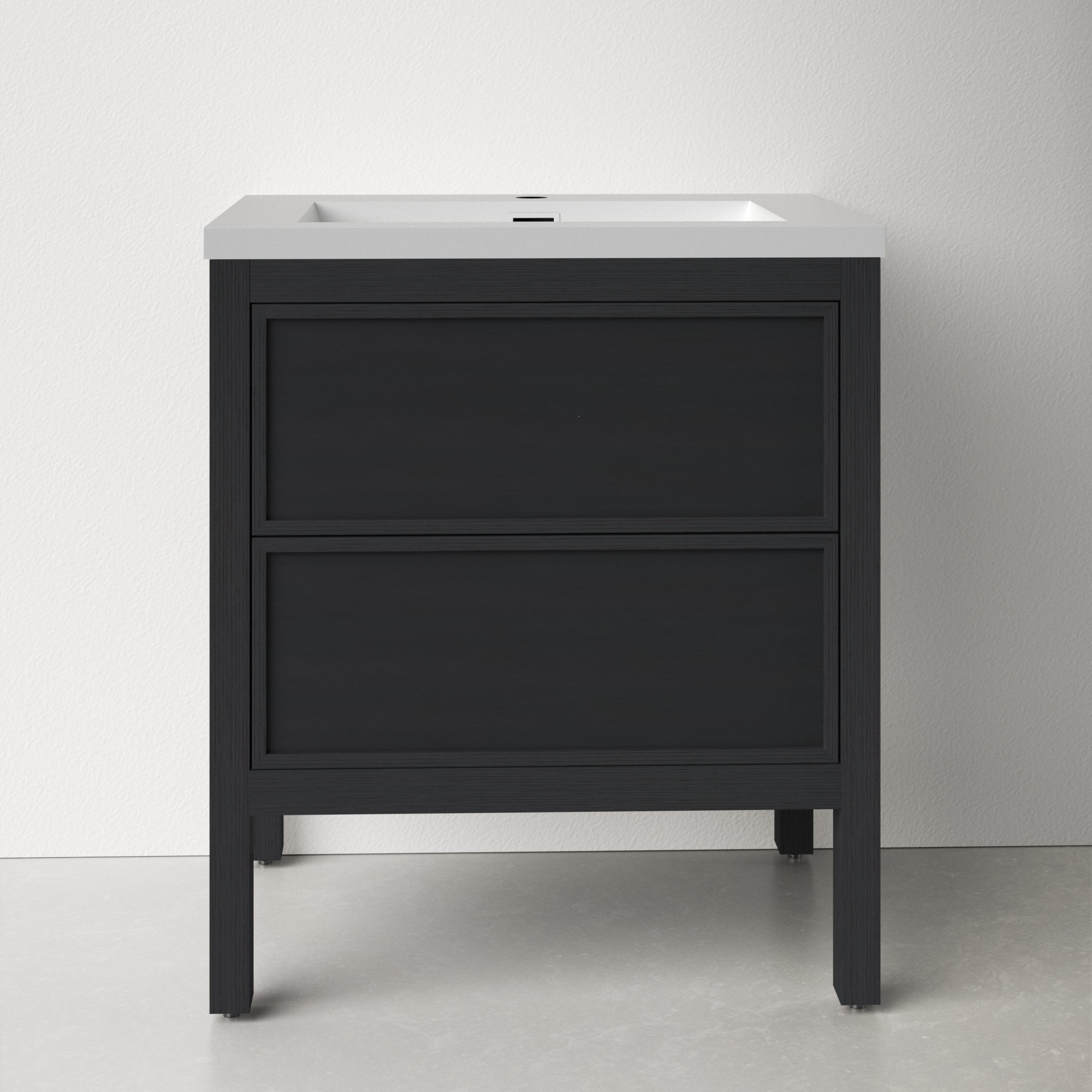 AllModern Gonzalo 24" Single Bathroom Vanity & Reviews | AllModern