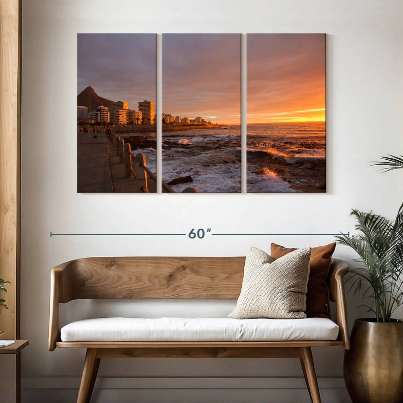 Cape Town Boardwalk, 32" H x 50" W
