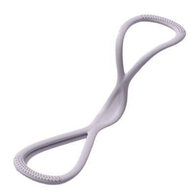a tensioner Puller Fitness Elastic Rope Shoulder And Neck Stretching Yoga Resistance Belt High Elasticity Silicone Eight Character Pulling Rope