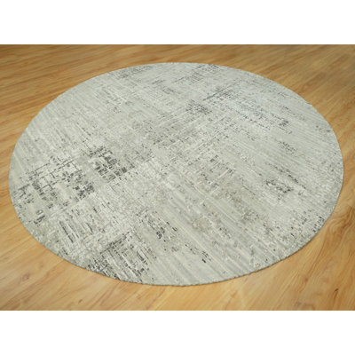 Talence One-of-a-Kind 11'10" New Age Round Wool Area Rug