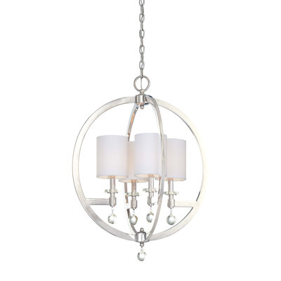 Chadbourne 4 - Light Globe Chandelier