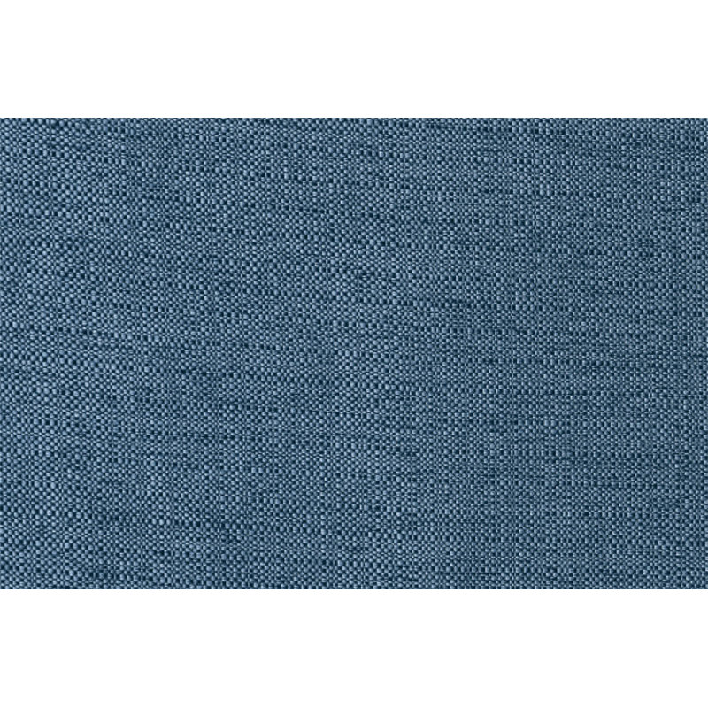 Canapé modulaire réversible en polyfibre bleu capitonné