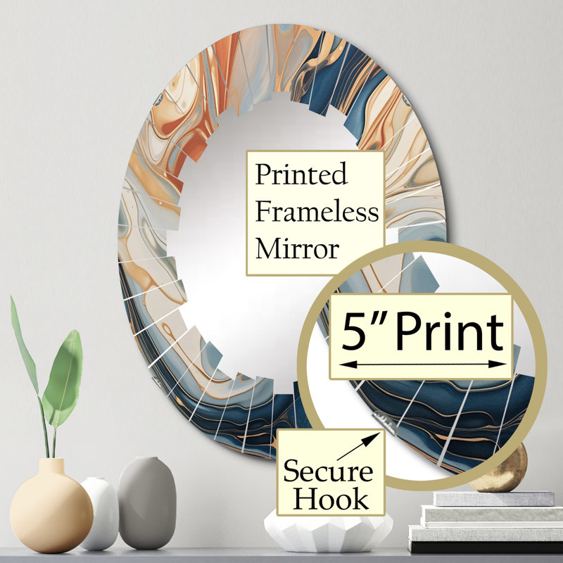 Miroir mural Wahaj, 30 po x 20 po