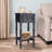 French Country Khloe 1 Drawer Accent Table With Shelf, 14"d X 14"w X 28"h-1620327115