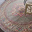 Tapis oriental gris et rose Abbate-1862625674