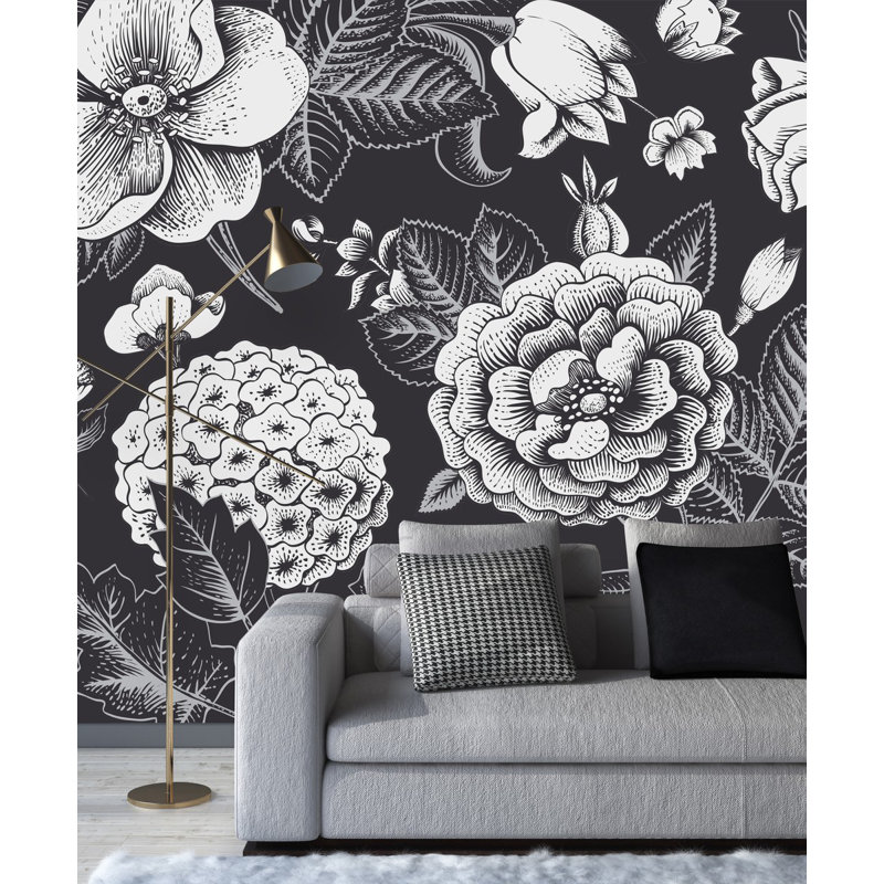 Wall Mural, 0.84' W x 8.34' L