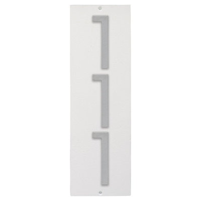 1-Line Wall Address Plaque