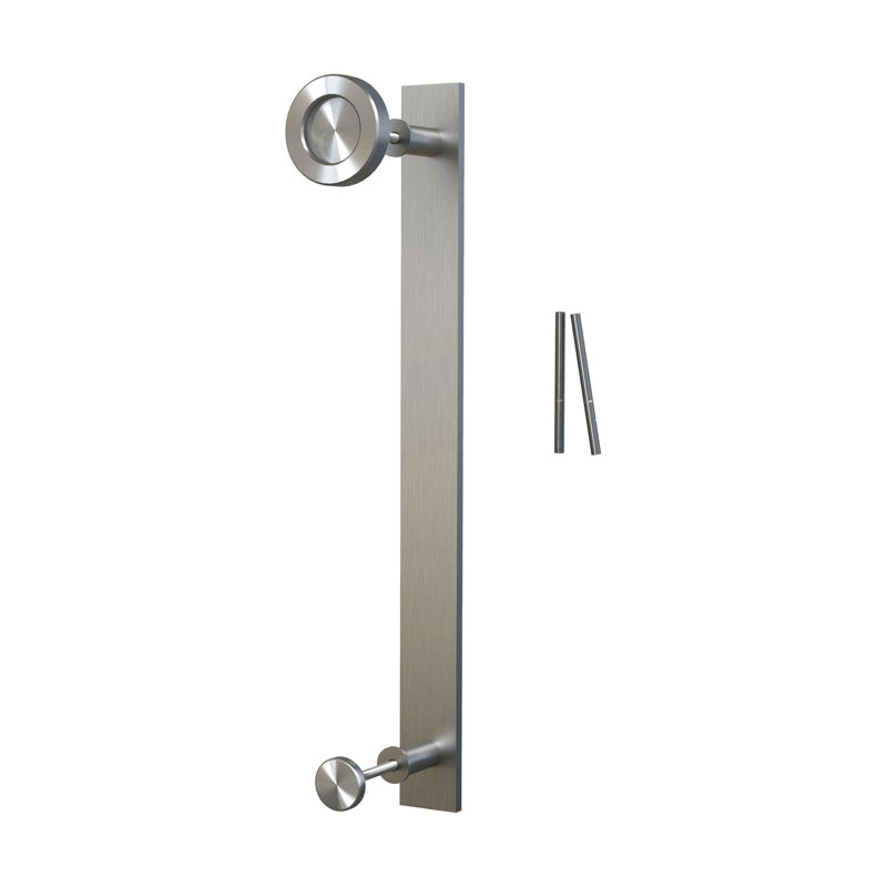 Ensemble de quincaillerie de porte de grange en acier inoxydable