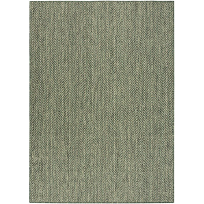 Dippold 2' x 3' Green Modern Rug