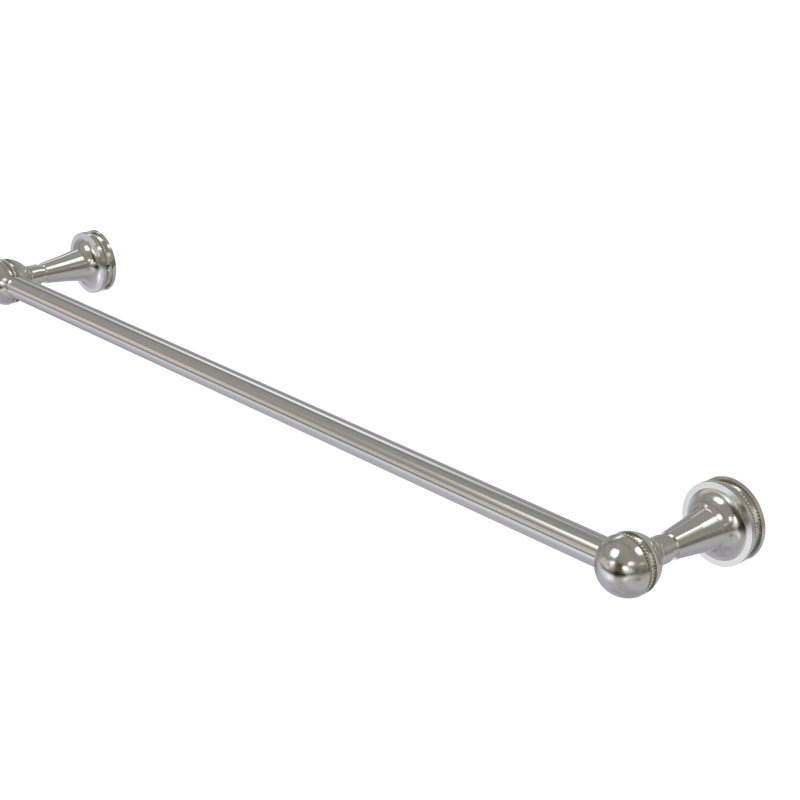 Barre à serviettes murale Gober, Nickel satiné, 18"