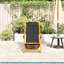 Folding Beach Chair With Armrests Acacia Wood & PVC-coated polyester-243835042