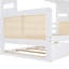 Lit de jour simple en bois avec couchette, armoire et tablette, blanc et tablette de qualité stable-215288163-215288189