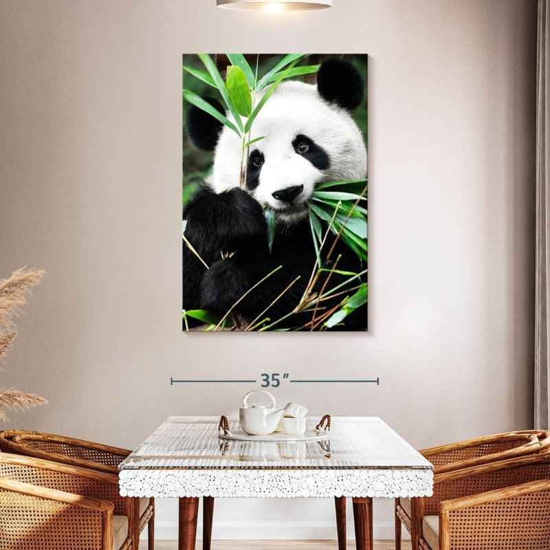 Brampt Giant Panda I, 48" H x 32" W