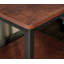 Table basse à 4 pieds avec rangement
