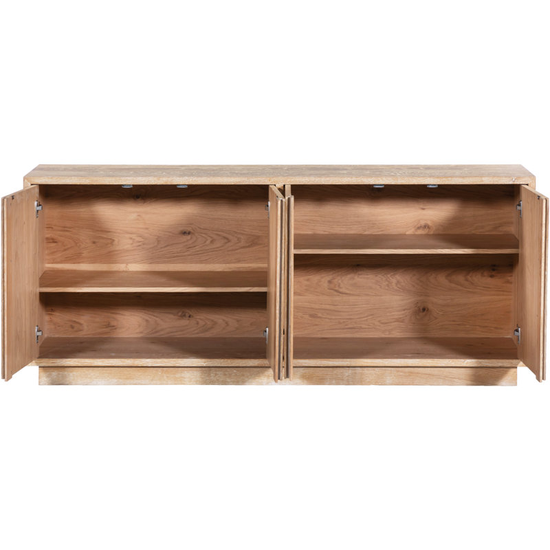 Breyson 72'' Solid Wood Sideboard, Oak