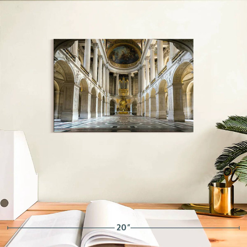 Versailles Interior, 8" H x 12" W