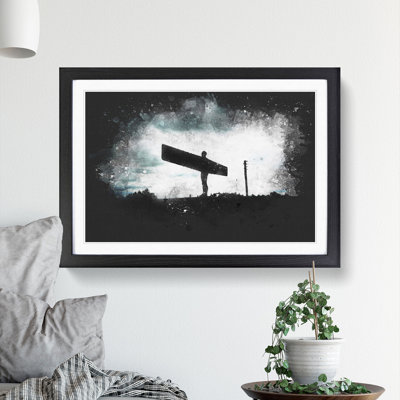 Angel of the North in Newcastle Vol.3 - Picture Frame Graphic Art