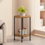 3-Piece Coffee Table and End Table Sets for Living Room, Round Coffee and End Table Set
