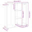 Wardrobe With Wheels 102X38x110 Cm Engineered Wood-1600386782