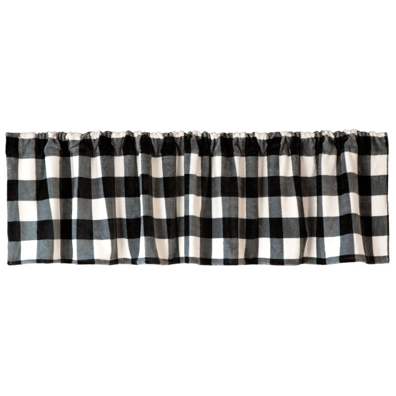 Cantonnière 80 po Black & White Lumberjack