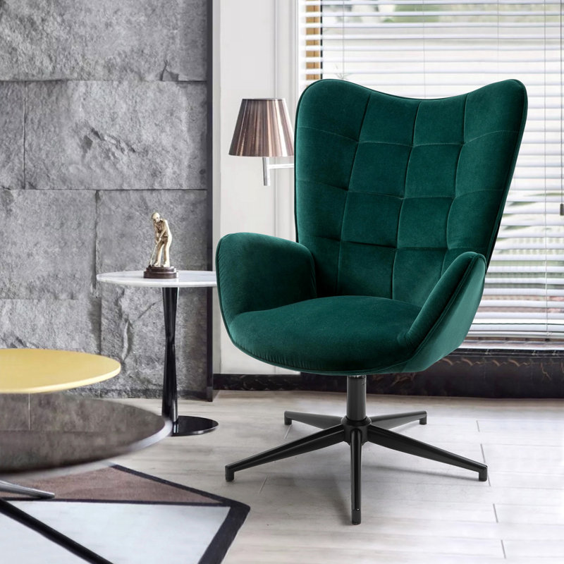 Georges Reception Chair, Green