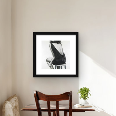 Pretty Woman - Monochrome Framed Matted Print | Home Decor