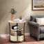 Top End Table and Built-In Electrical Outlet
