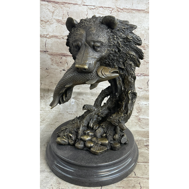 Figurine jeune ours avec capture du jour