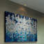 Bleu royal - reproduction sur toile tendue-20747547