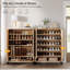 Armoire de rangement pour chaussures 24 paires avec tablettes réglables-459035899