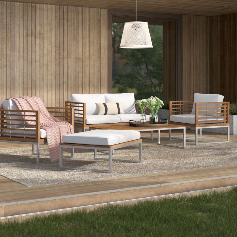 Aadila 5 - Person Seating Group with Cushions