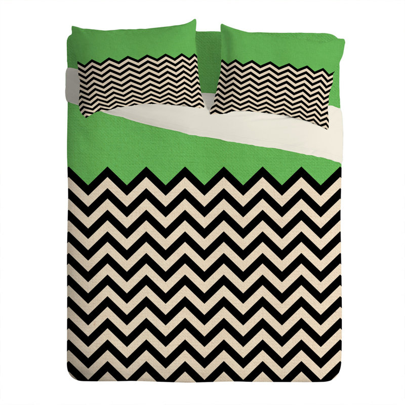 Bianca Green Chevron, King