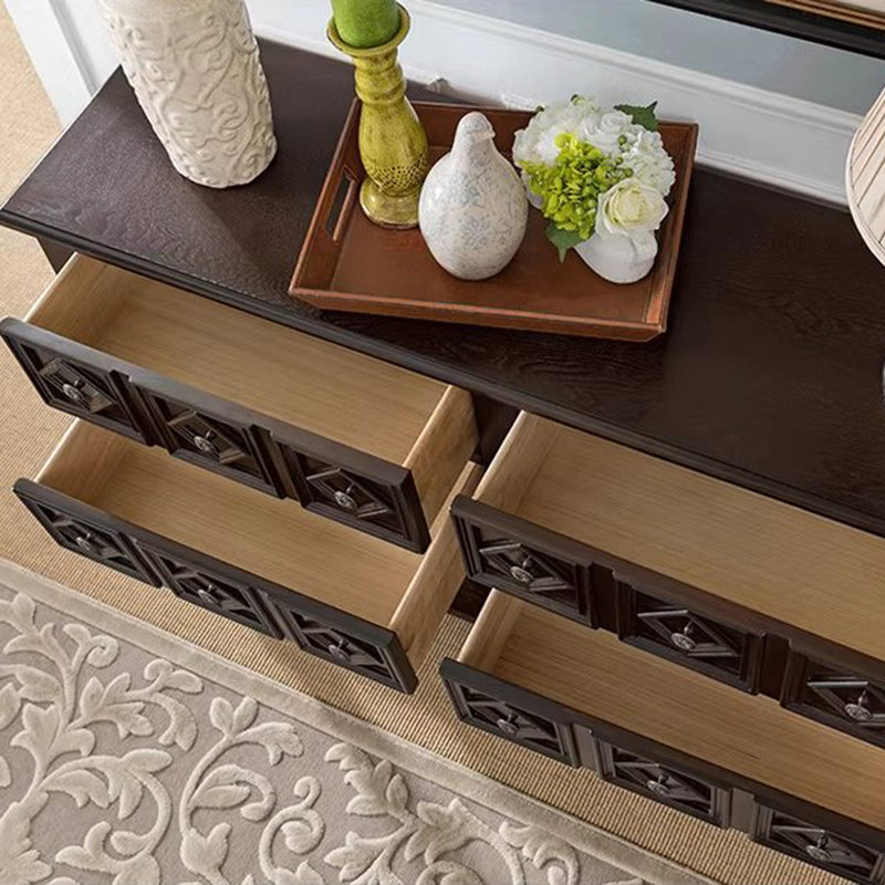 Buffet Sushanth, Noyer noir