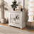 Blaire 29.3" H 2-Door Mirrored Wood Accent Cabinet with Adjustable Shelves-53010426