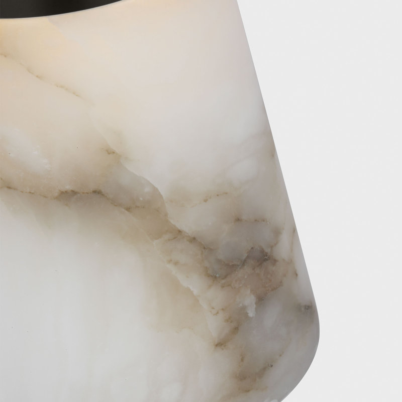 Caspe Alabaster 8 Rechargeable Table Lamp